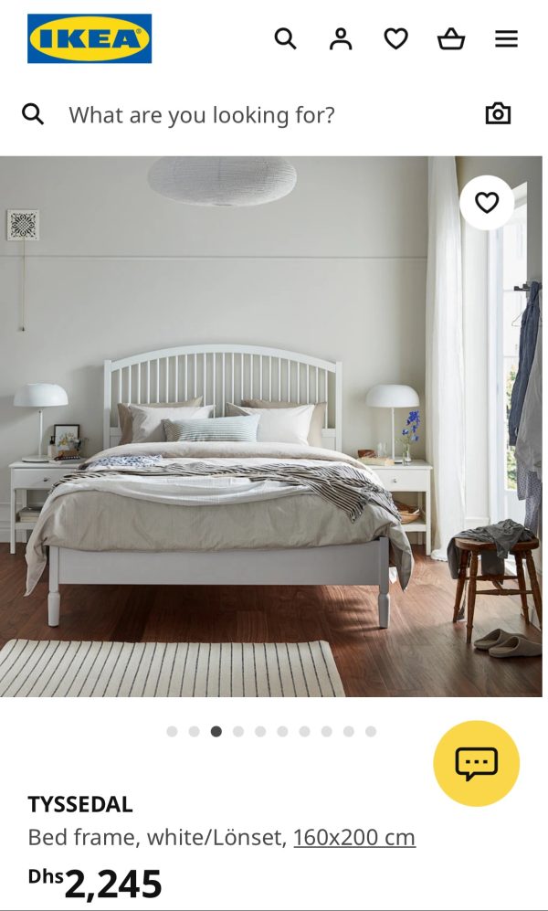 kea Bed With Two Side Tables Mattress