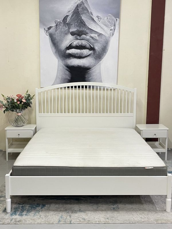 kea Bed With Two Side Tables Mattress - Image 8